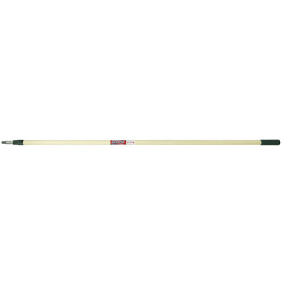 Wooster Sherlock Telescoping 12 ft. L X 1.86 in. D Aluminum/Fiberglass Extension Pole Beige/Green