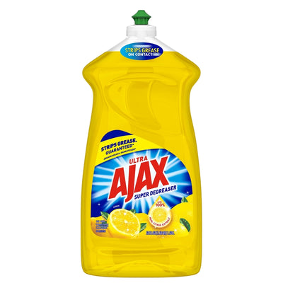 Ajax Lemon Scent Liquid Dish Soap 52 oz