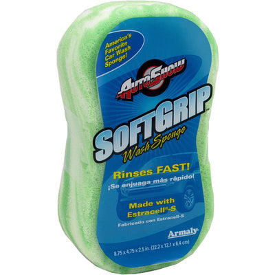 AutoShow SoftGrip 8.75 in. L X 4.75 in. W Polyester Sponge