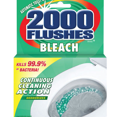 2000 Flushes Fresh Scent Automatic Toilet Bowl Cleaner 1.25 oz Tablet