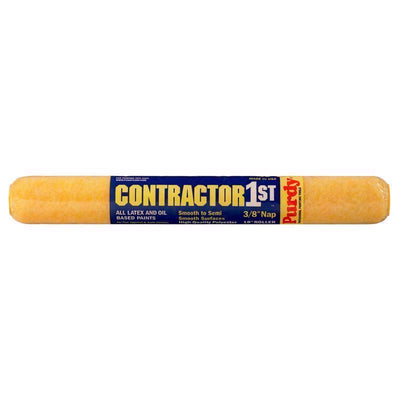 Purdy Contractor 1st Polyester 18 in. W X 3/8 in. Paint Roller Cover