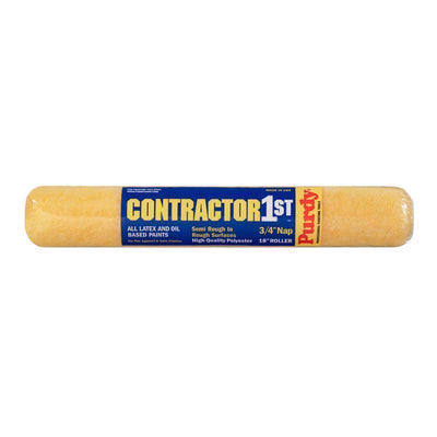 Purdy Contractor 1st Polyester 18 in. W X 3/4 in. Paint Roller Cover