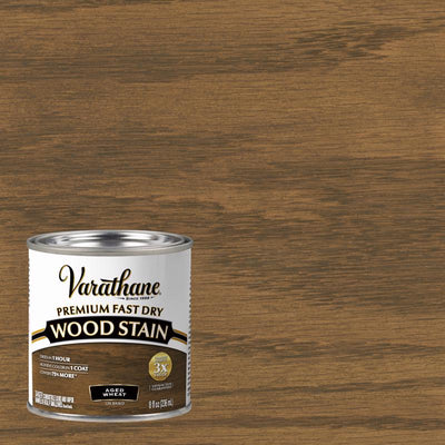 Varathane Premium Aged Wheat Oil-Based Urethane Modified Alkyd Fast Dry Wood Stain 1/2 pt