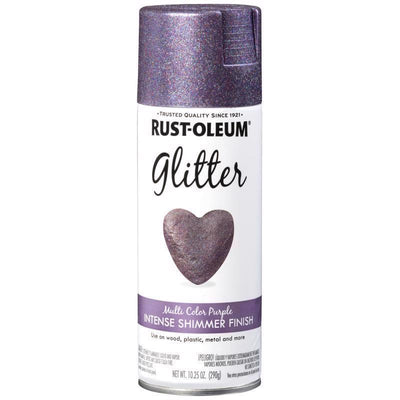 Rust-Oleum Specialty Shimmer Purple Glitter Spray 10.25 oz