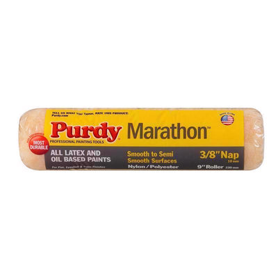 Purdy Marathon Nylon/Polyester 9 in. W X 3/8 in. Paint Roller Cover