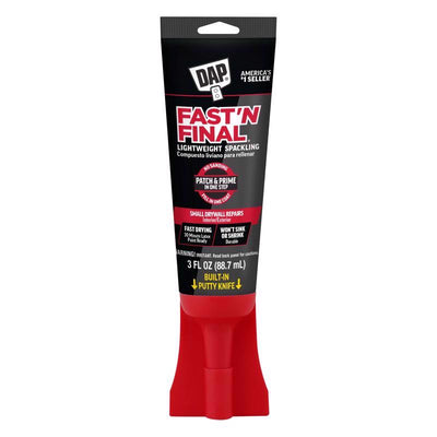 DAP Fast 'N Final Ready to Use Off-White Lightweight Spackling Compound 3 oz