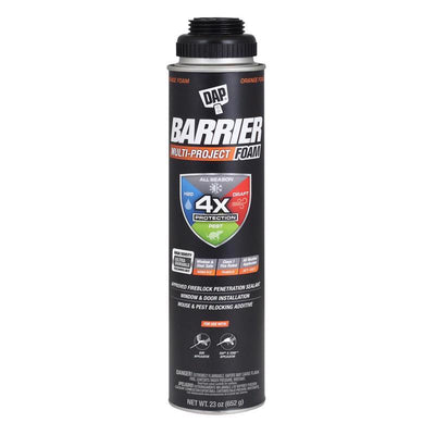 DAP Barrier Foam Orange Polyurethane Foam Multipurpose Barrier Foam 23 oz
