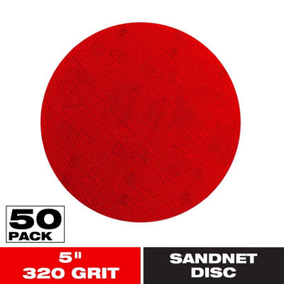 Diablo SandNet 5 in. Ceramic Blend Hook and Lock Sanding Disc 320 Grit Ultra Fine 50 pk