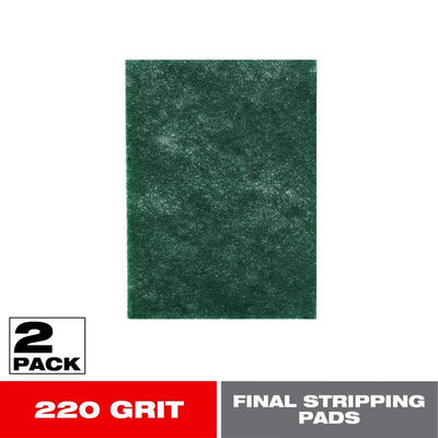 Diablo 6 in. L X 4 in. W 220 Grit Silicone Carbide Final Stripping Pads 2 pk