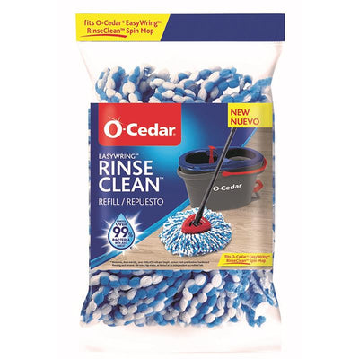 O-Cedar Easy Wring Rinse Clean 2 in. Wet Microfiber Mop Replacement