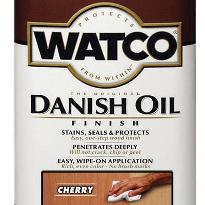 WATCO Transparent Cherry Oil-Based Danish Oil 1 qt