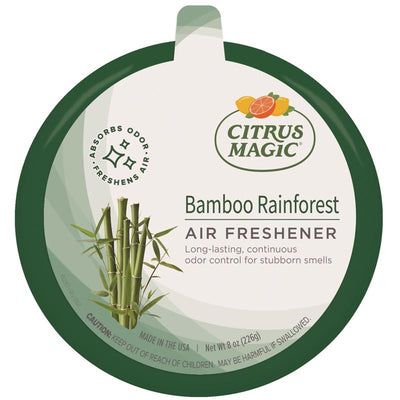 Citrus Magic Bamboo Rainforest Scent Air Freshener 8 oz Solid