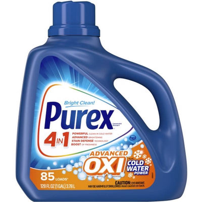Purex Advanced Oxi No Scent Laundry Detergent Liquid 128 fl. oz.