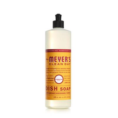 Mrs. Meyer's Clean Day Clementine Scent Liquid Dish Soap 16 oz