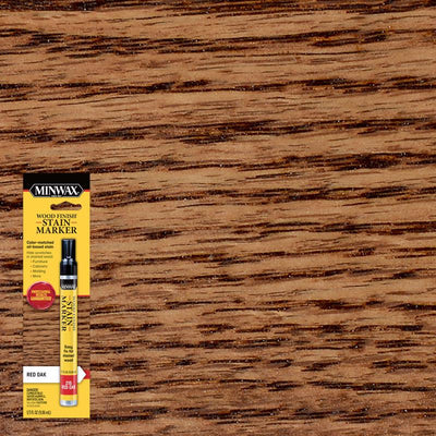 Minwax Wood Finish Stain Marker Semi-Transparent Red Oak Oil-Based Stain Marker 1/3 oz