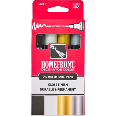 Homefront Multi Color Paint Pen Exterior and Interior 4 pc