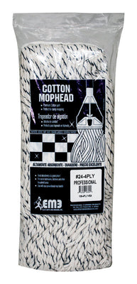 Elite Mops and Brooms #24 Cut End Cotton Mop Refill