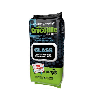 Crocodile Cloth Glass Cloth 10 in. W X 15 in. L