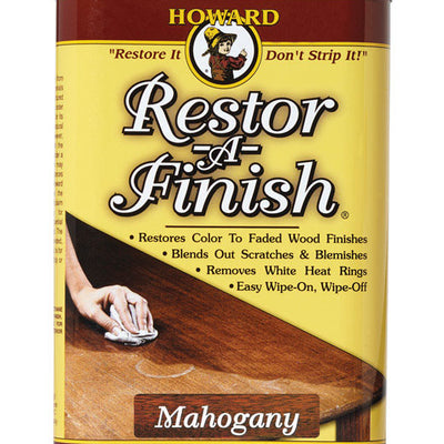 Howard Restor-A-Finish Semi-Transparent Mahogany Oil-Based Wood Restorer 1 pt