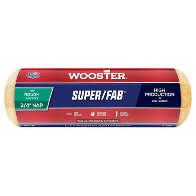 Wooster Super/Fab Knit 9 in. W X 3/4 in. Regular Paint Roller Cover