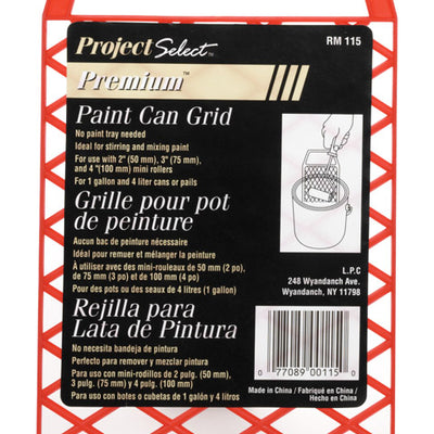 Linzer Red 1 gal Bucket Grid