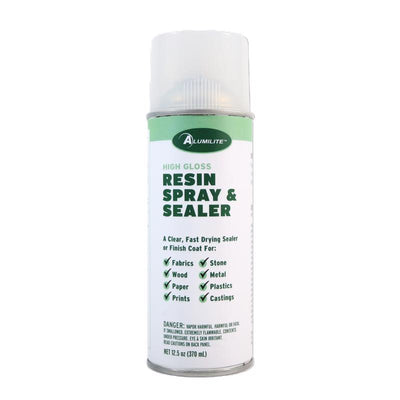 Alumilite High-Gloss Clear Water-Based Spray Sealer 12.5 oz