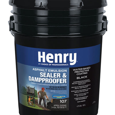 Henry Black Asphalt Roof And Foundation Coating 4.75 gal