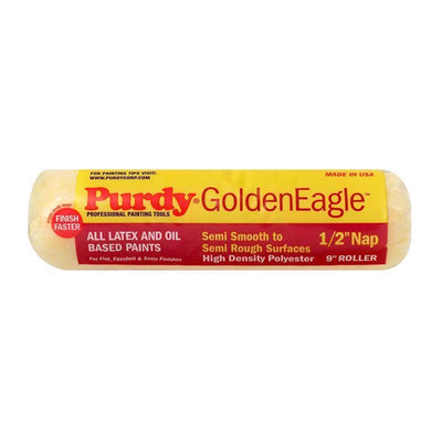 Purdy GoldenEagle Polyester 9 in. W X 1/2 in. Regular Paint Roller Cover
