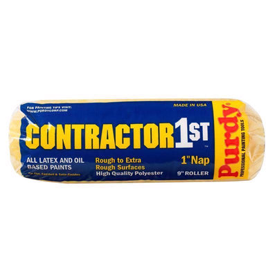 Purdy Contractor 1st Polyester 9 in. W X 1 in. Paint Roller Cover