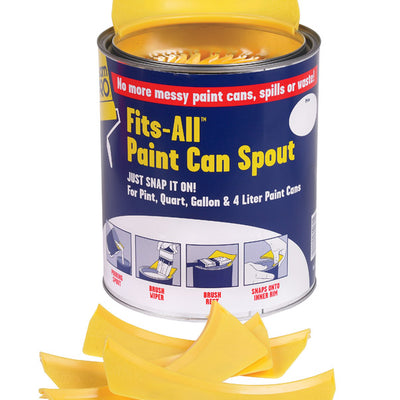 Foam Pro Fits-All Yellow 1 gal Paint Can Spout