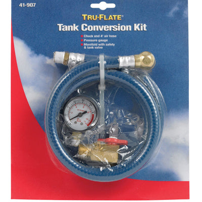 Tru-Flate Brass Tank Valve 4 in. Female
