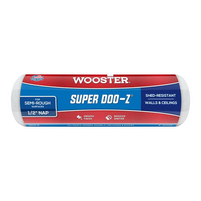 Wooster Super Doo-Z Fabric 9 in. W X 1/2 in. Regular Paint Roller Cover