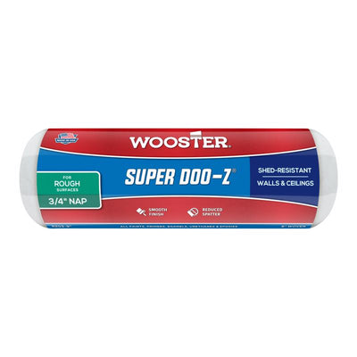 Wooster Super Doo-Z Fabric 9 in. W X 3/4 in. Regular Paint Roller Cover