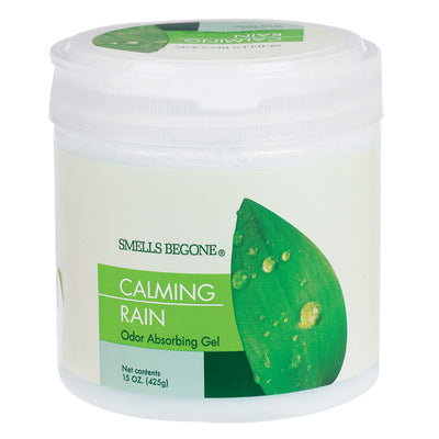 Smells Begone Calming Rain Scent Odor Absorber 15 oz Gel