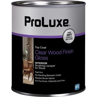 ProLuxe Gloss Clear Oil-Based Brushing Lacquer 1 qt