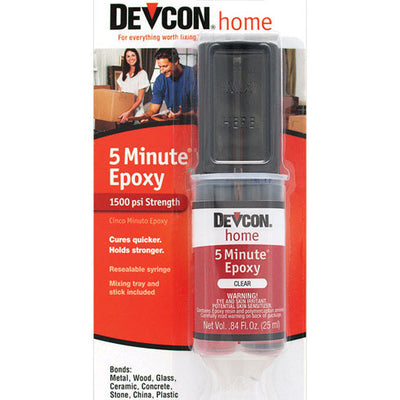 Devcon 5 Minute High Strength Clear Epoxy 0.84 oz