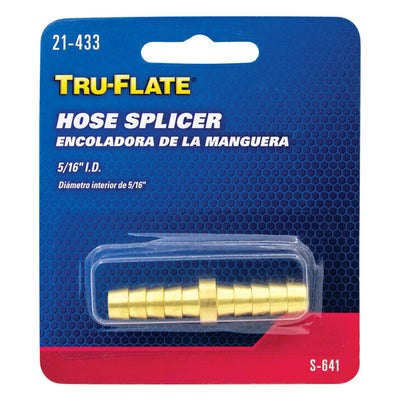 Tru-Flate Brass Hose Splicer 5 in.