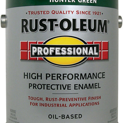 Rust-Oleum Professional Indoor and Outdoor Gloss Hunter Green Protective Enamel 1 gal