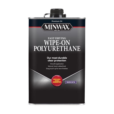 Minwax Wipe-On Poly Warm Satin Clear Polyurethane 1 pt