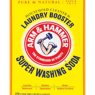 Arm & Hammer No Scent Detergent Booster and Household Cleaner Powder 55 oz