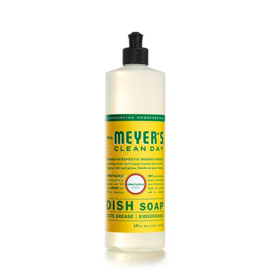 Mrs. Meyer's Clean Day Honeysuckle Scent Liquid Dish Soap 16 oz