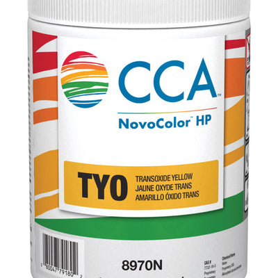 NovoColor HP CCA TY Trans Oxide Yellow Paint Colorant 1 qt