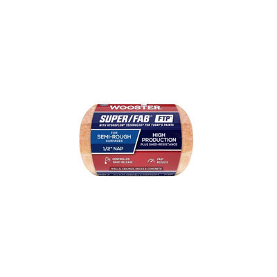 Wooster Super/Fab FTP Synthetic Blend 4 in. W X 3/4 in. Trim Paint Roller Cover