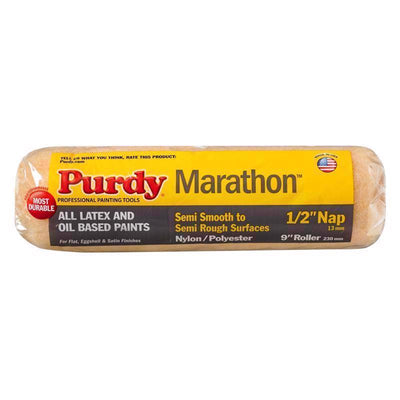 Purdy Marathon Nylon/Polyester 9 in. W X 1/2 in. Paint Roller Cover