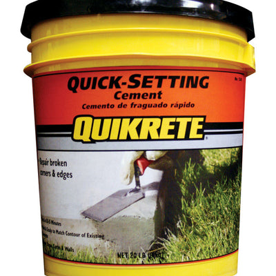 Quikrete Quick-Setting Cement 20 lb Gray