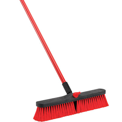 Libman Polyethylene Terephthalate 18 in. Multi-Surface Push Broom