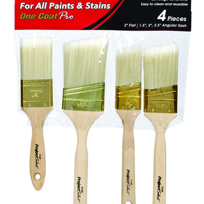Linzer Project Select Angle/Flat Paint Brush Set