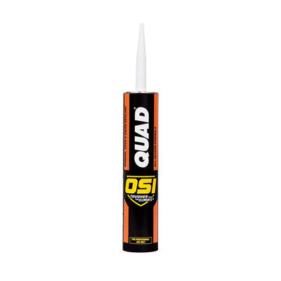 OSI Quad Beige Elastomeric Polymers Door/Siding/ Window Sealant 10 oz