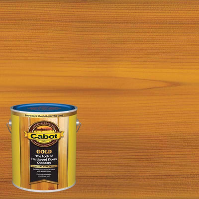 Cabot Gold Low VOC Satin Sun-Drenched Oak Deck Varnish 1 gal