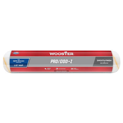 Wooster Pro/Doo-Z Woven Fabric 14 in. W X 1/2 in. Regular Paint Roller Cover